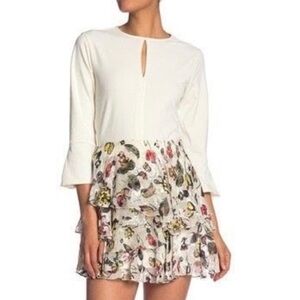 Grey by Jason Wu mini silk skirt
